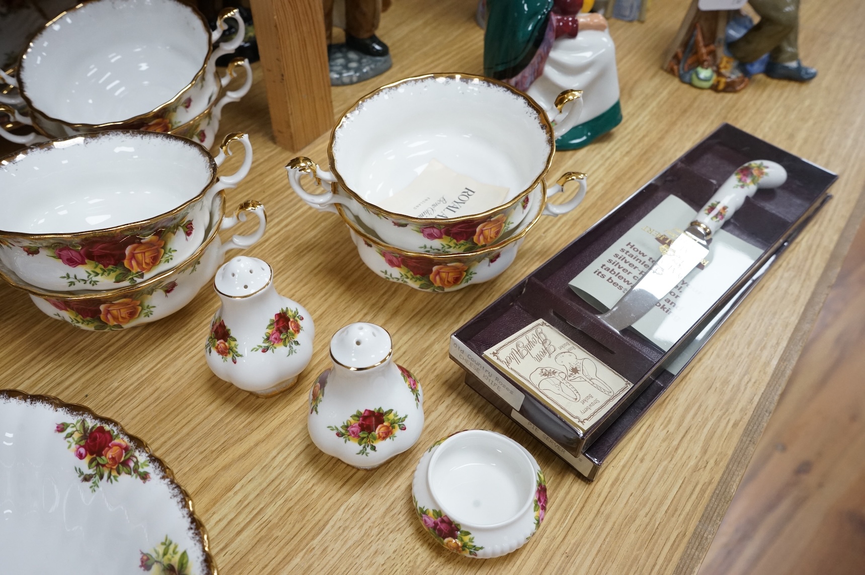 A collection of Royal Albert Old Country Roses tea wares